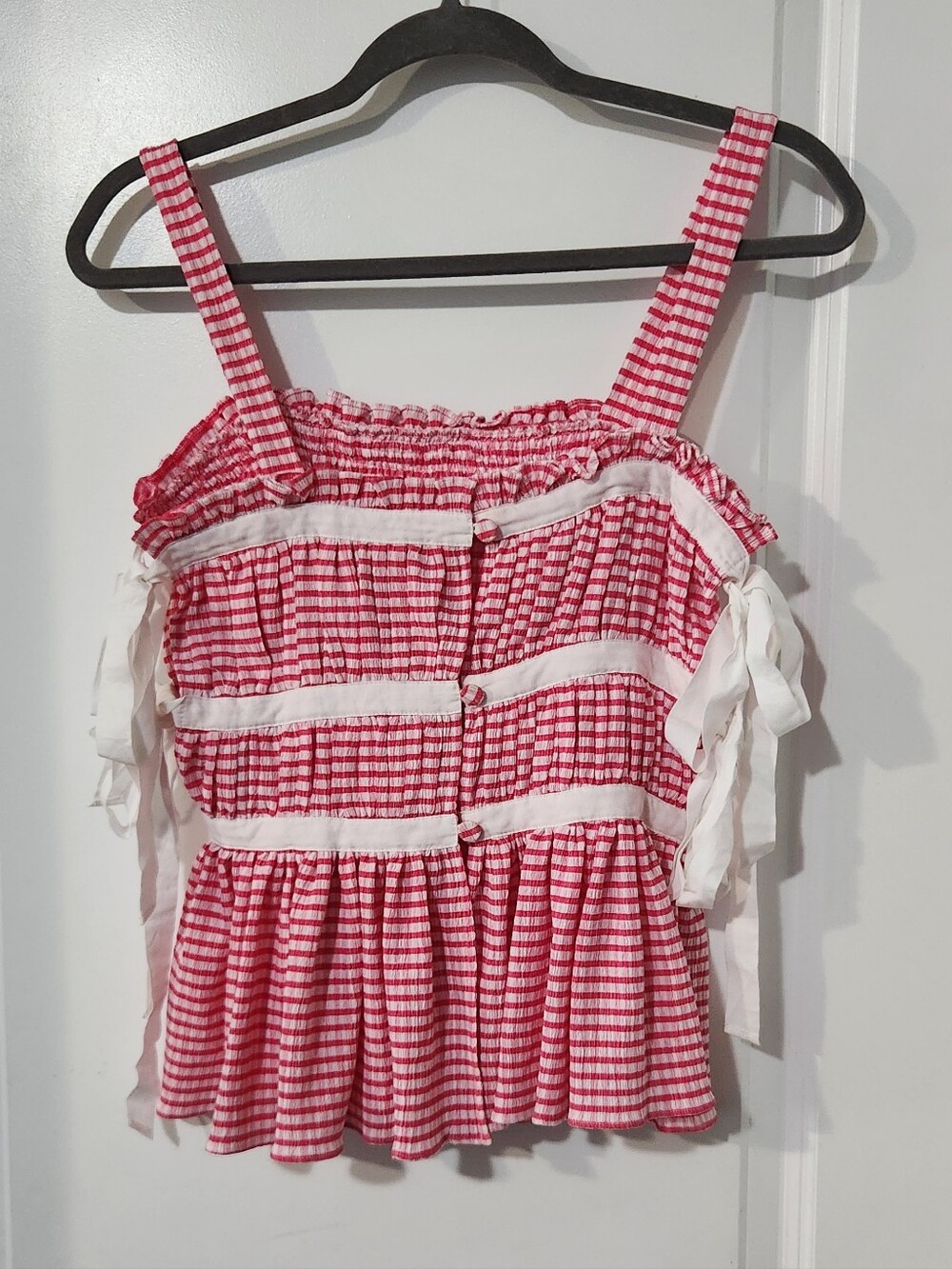 Revolve LPA Pink and White Striped  Top‎ - Picture 3 of 4